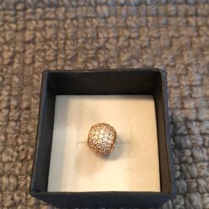 Pave Lights Charm rose gold